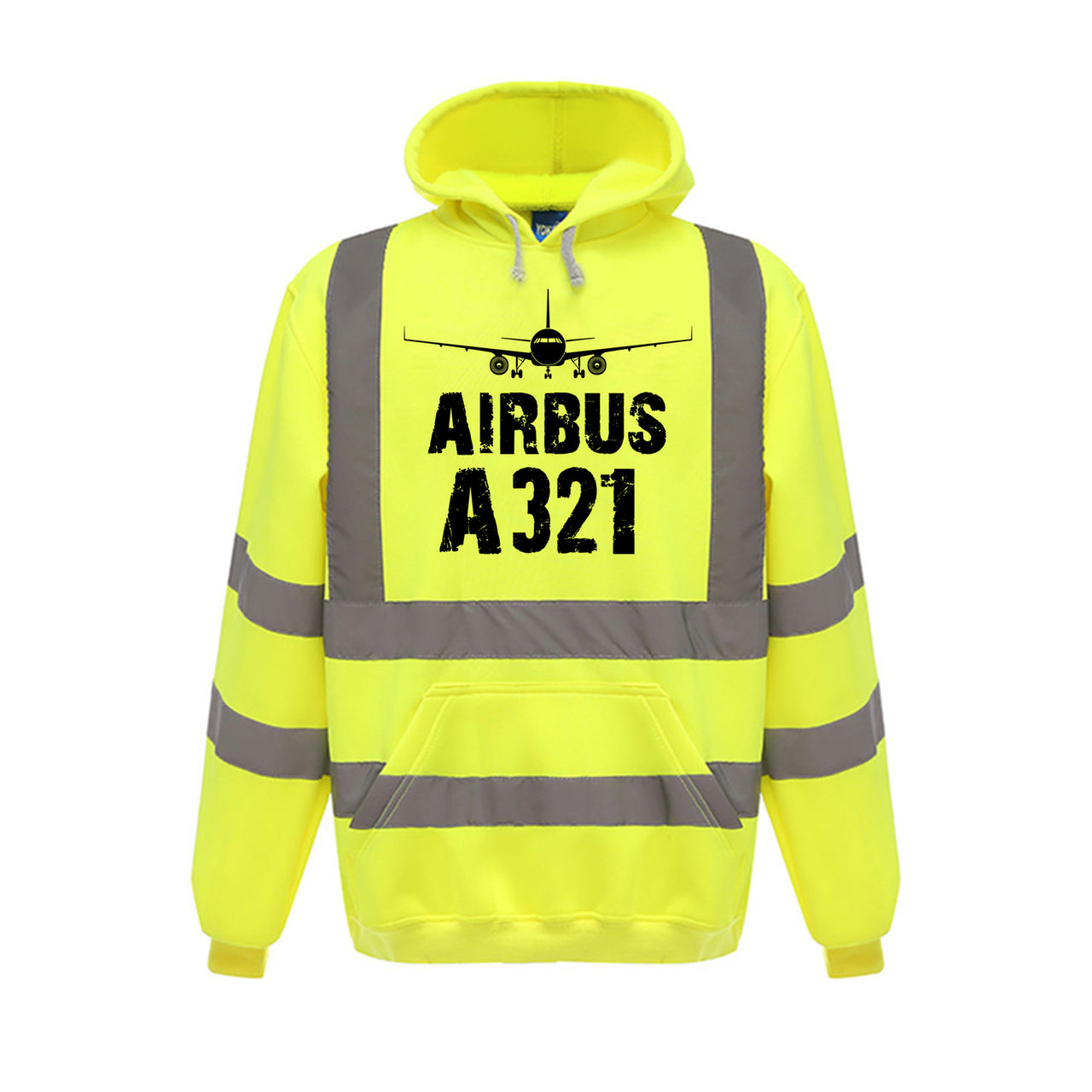 Airbus A321 & Plane Designed Reflective Hoodies