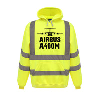 Thumbnail for Airbus A400M & Plane Designed Reflective Hoodies