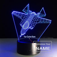 Thumbnail for Fighter Jet 2 Designed Night Lamps