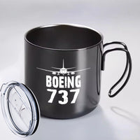 Thumbnail for Boeing 737 & Plane Designed Stainless Steel Portable Mugs