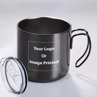 Thumbnail for Custom Design Image Logo Designed Stainless Steel Portable Mugs