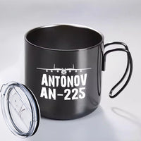 Thumbnail for Antonov AN-225 & Plane Designed Stainless Steel Portable Mugs