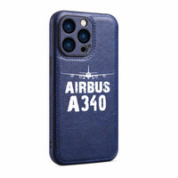 Thumbnail for Airbus A340 & Plane Designed Leather iPhone Cases