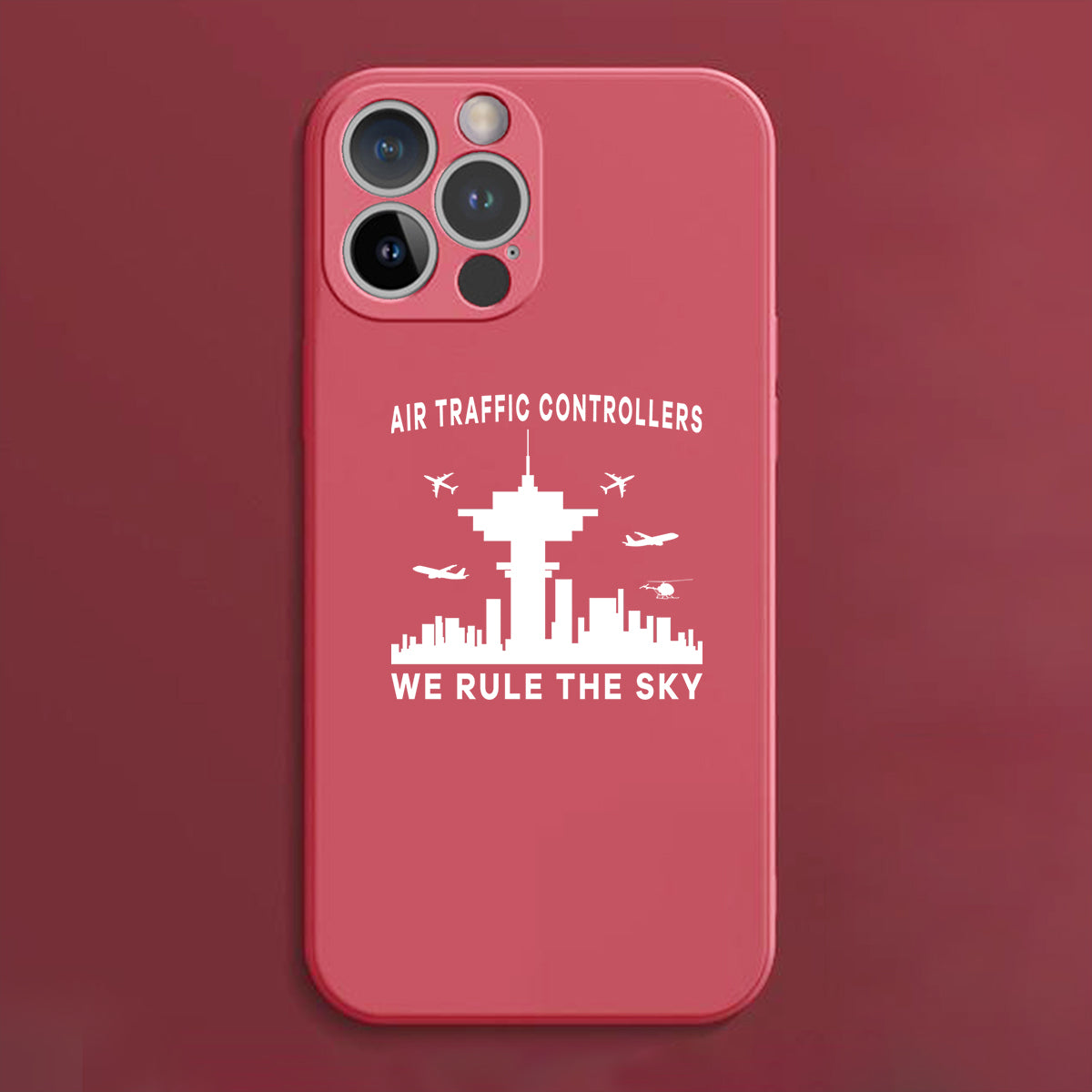 Air Traffic Controllers - We Rule The Sky Designed Soft Silicone iPhone Cases