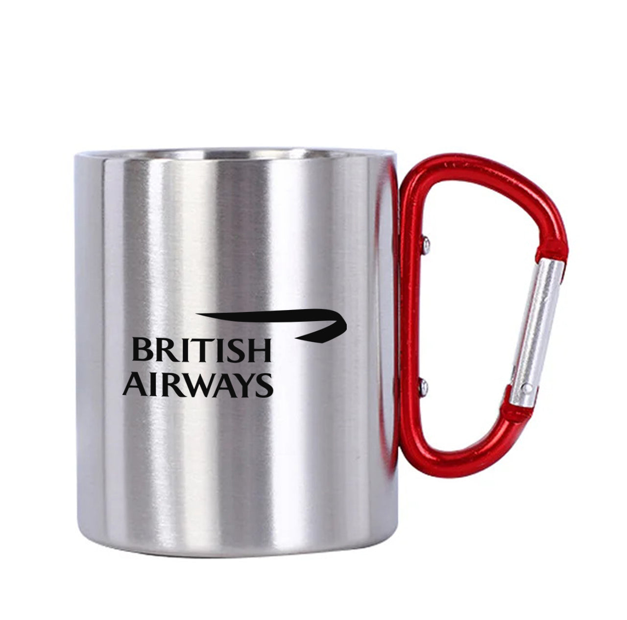 British Airways Airlines Designed Stainless Steel Outdoors Mugs