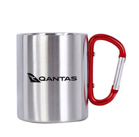 Thumbnail for Qantas Airways Airlines Designed Stainless Steel Outdoors Mugs