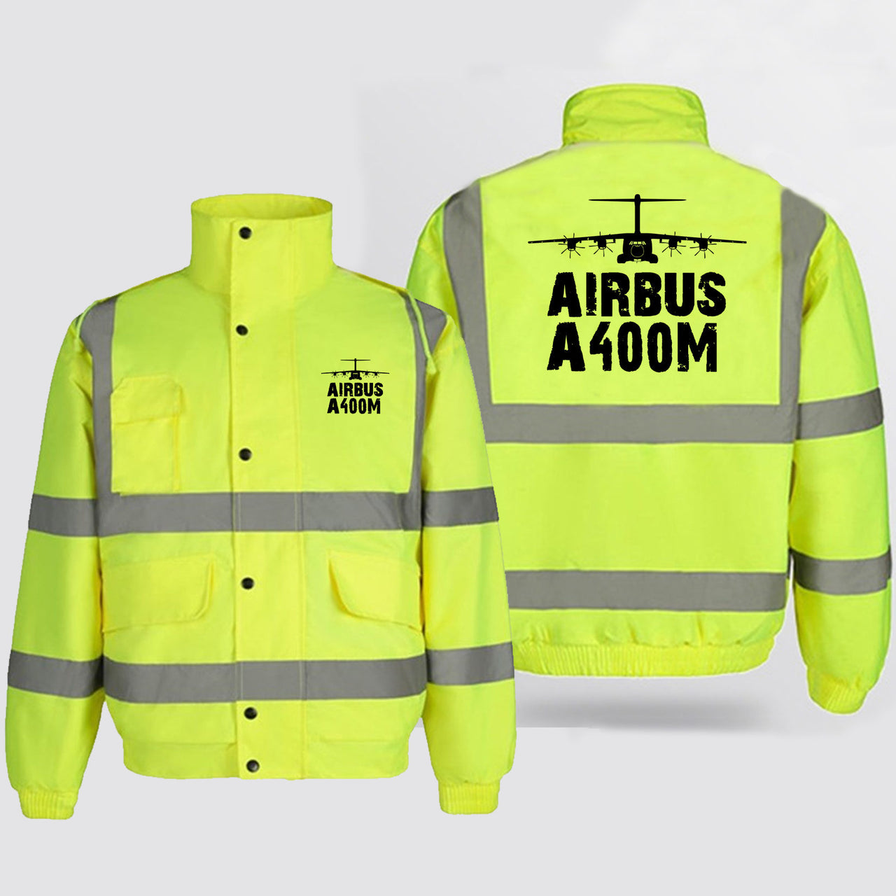 Airbus A400M & Plane Designed Reflective Winter Jackets