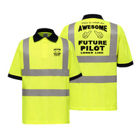 Thumbnail for Future Pilot Designed Reflective Polo T-Shirts