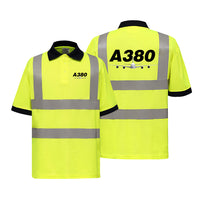 Thumbnail for Super Airbus A380 Designed Reflective Polo T-Shirts