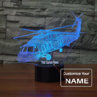 Thumbnail for Sikorsky SH-60 Seahawk Designed 3D Lamp