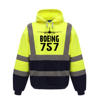 Thumbnail for Boeing 757 & Plane Designed Reflective Hoodies