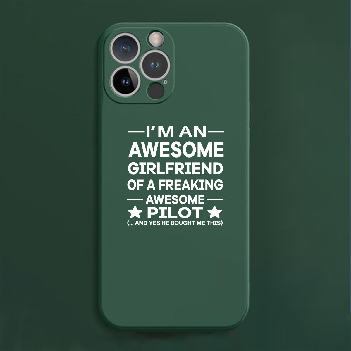I am an Awesome Girlfriend Designed Soft Silicone iPhone Cases