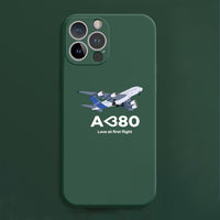 Thumbnail for Airbus A380 Love at first flight Designed Soft Silicone iPhone Cases