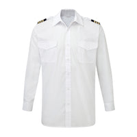 Thumbnail for No Design Super Quality (4,3,2,1 Lines) Long Sleeve Pilot Shirts