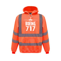 Thumbnail for Boeing 717 & Plane Designed Reflective Hoodies