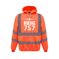 Thumbnail for Boeing 757 & Plane Designed Reflective Hoodies