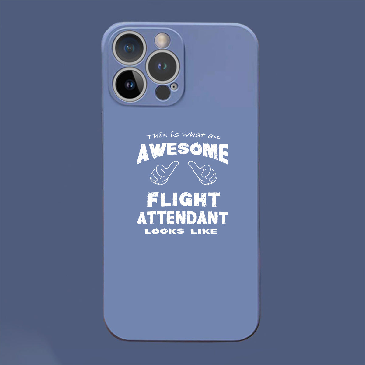 Flight Attendant Designed Soft Silicone iPhone Cases