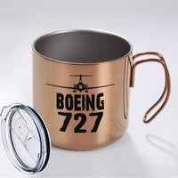 Thumbnail for Boeing 727 & Plane Designed Stainless Steel Portable Mugs