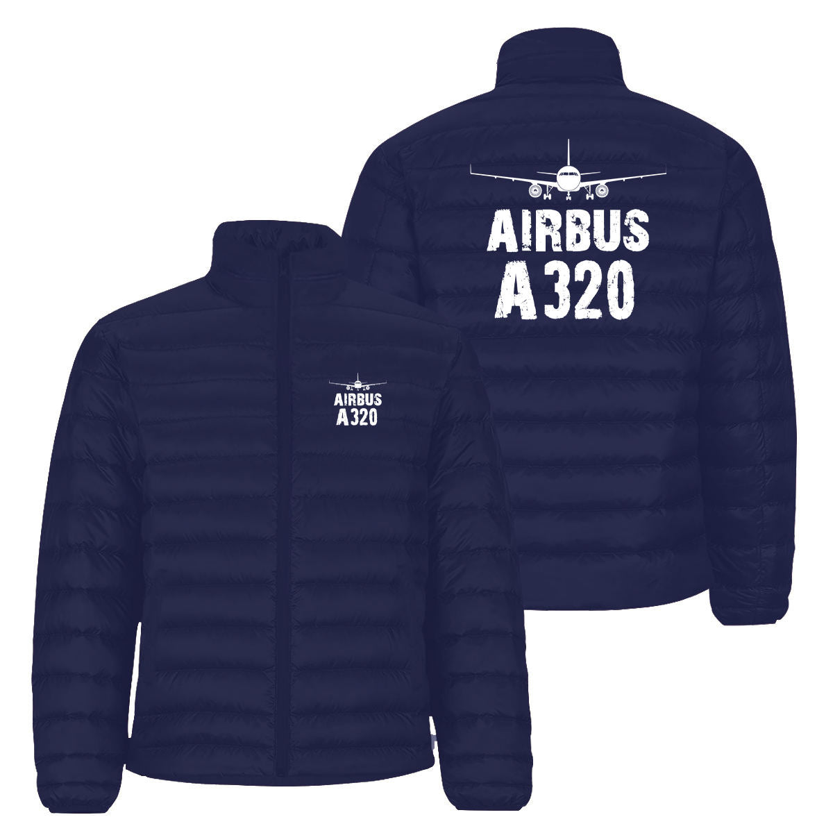 Airbus A320 & Plane Designed Padded Jackets