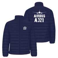 Thumbnail for Airbus A321 & Plane Designed Padded Jackets