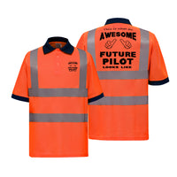 Thumbnail for Future Pilot Designed Reflective Polo T-Shirts