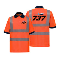 Thumbnail for Super Boeing 737-800 Designed Reflective Polo T-Shirts