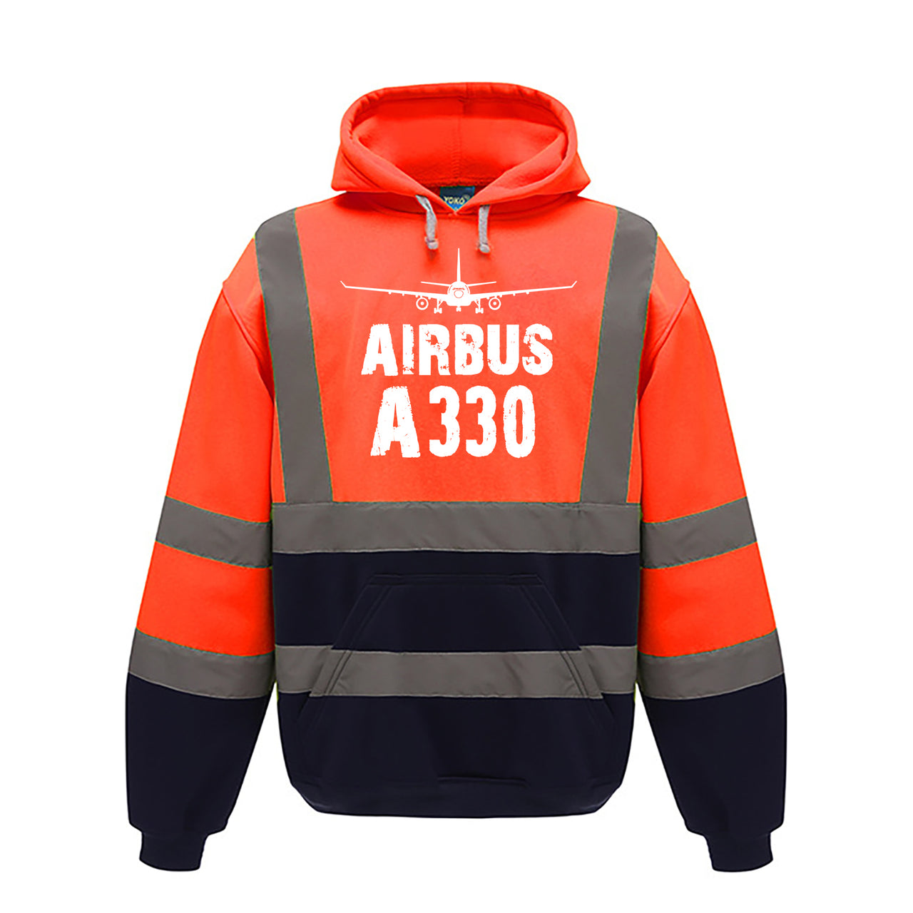 Airbus A330 & Plane Designed Reflective Hoodies