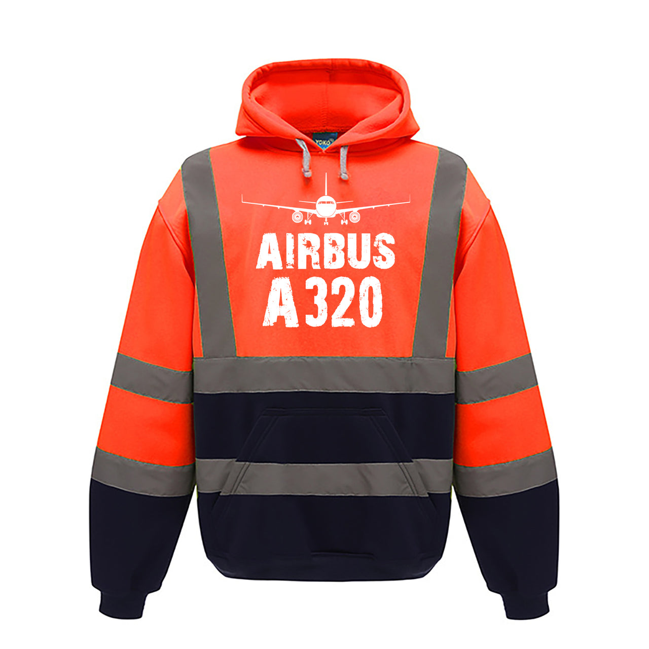 Airbus A320 & Plane Designed Reflective Hoodies