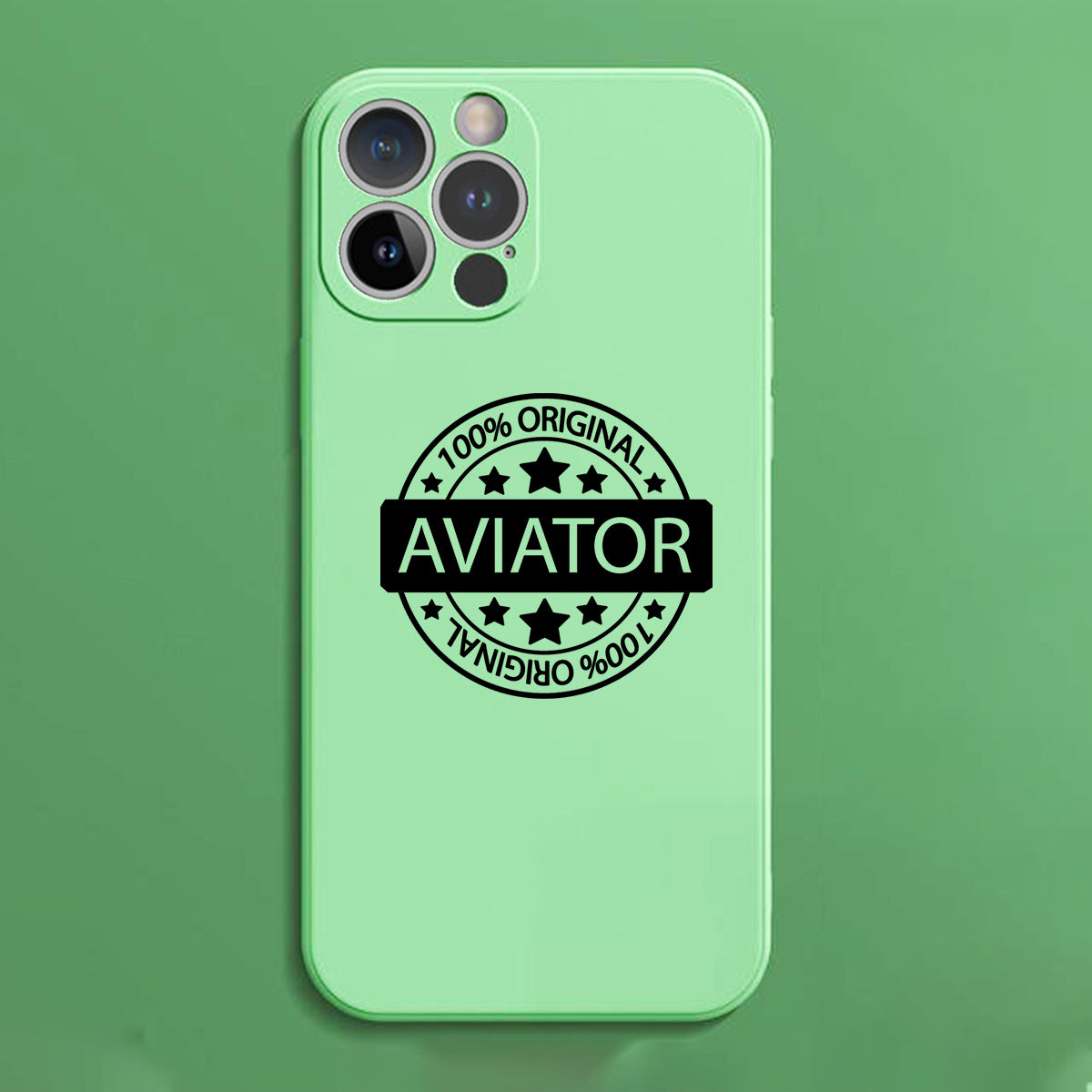 100 Original Aviator Designed Soft Silicone iPhone Cases