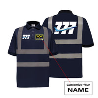 Thumbnail for Super Boeing 777 Designed Reflective Polo T-Shirts