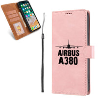 Thumbnail for Airbus A380 & Plane Designed Leather Samsung S & Note Cases