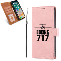 Thumbnail for Boeing 717 & Plane Designed Leather Samsung S & Note Cases