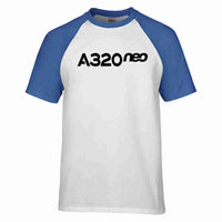 Thumbnail for A320neo & Text Designed Raglan T-Shirts