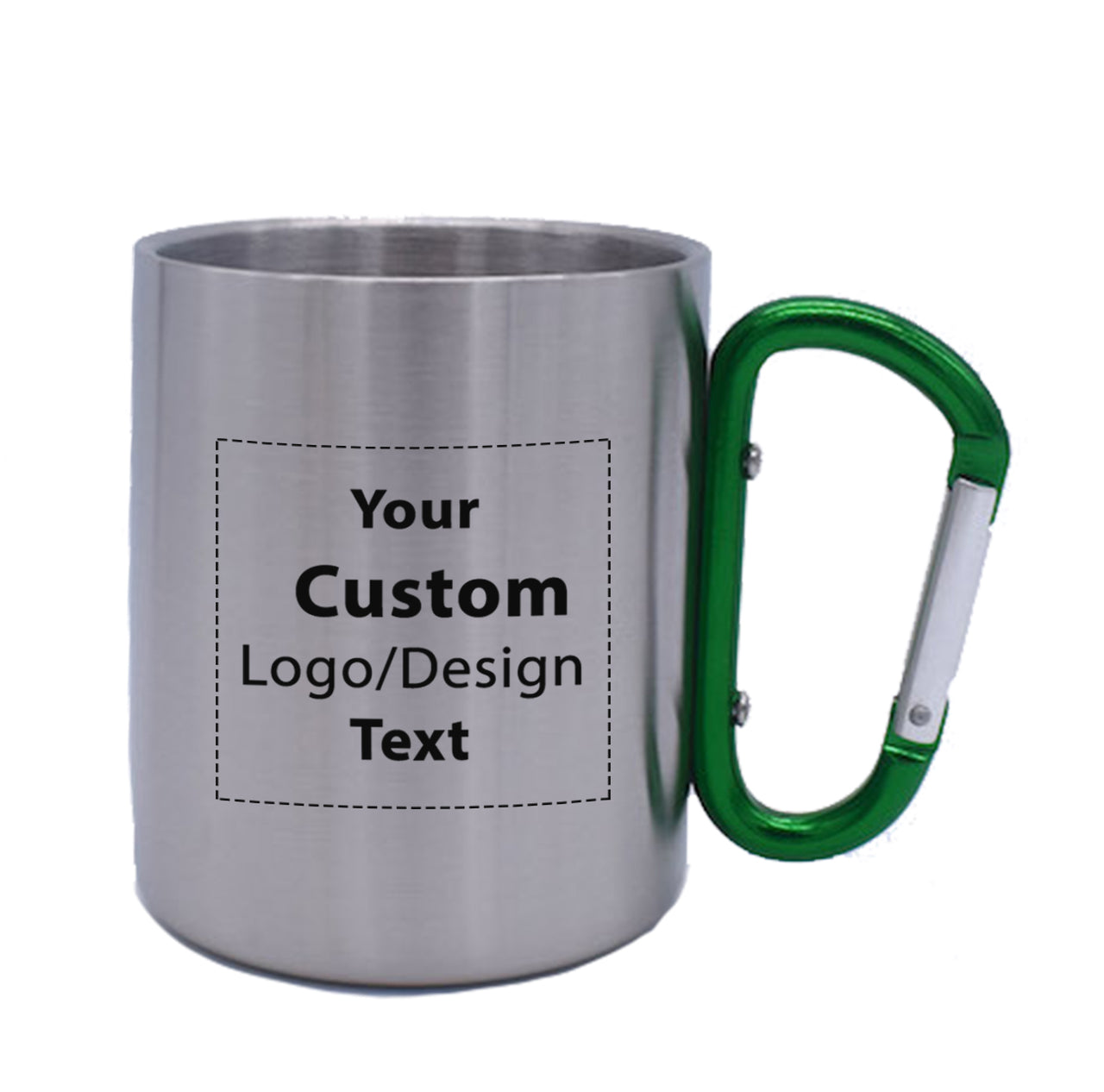 Custom Design Image Logo Designed Stainless Steel Outdoors Mugs