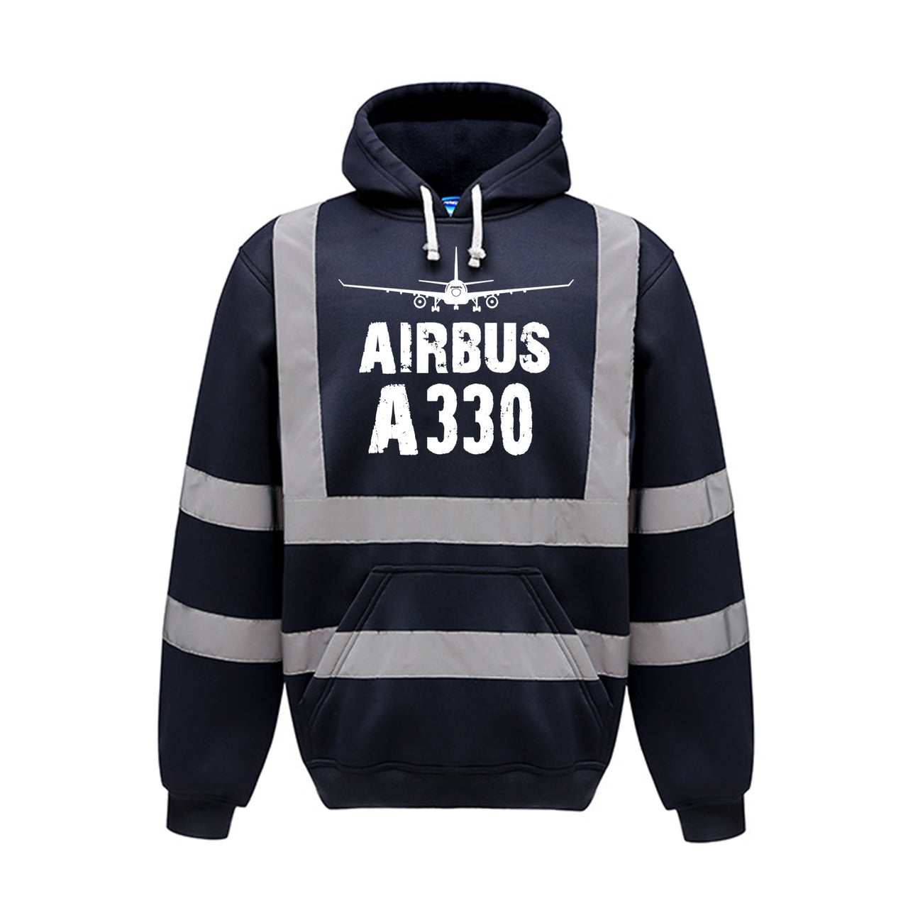 Airbus A330 & Plane Designed Reflective Hoodies