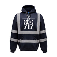 Thumbnail for Boeing 717 & Plane Designed Reflective Hoodies