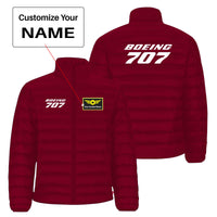 Thumbnail for Boeing 707 & Text Designed Padded Jackets