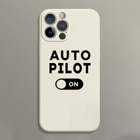 Thumbnail for Auto Pilot ON Designed Soft Silicone iPhone Cases