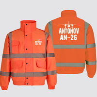 Thumbnail for Antonov AN-26 & Plane Designed Reflective Winter Jackets
