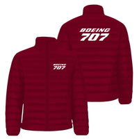 Thumbnail for Boeing 707 & Text Designed Padded Jackets