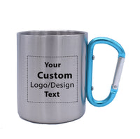 Thumbnail for Custom Design Image Logo Designed Stainless Steel Outdoors Mugs