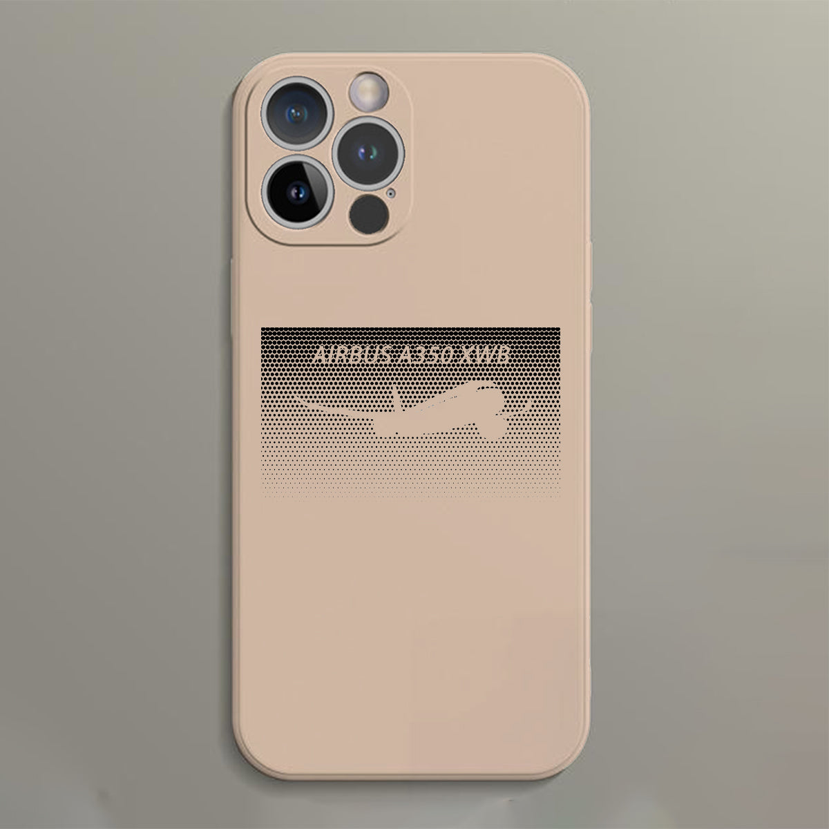 Airbus A350XWB & Dots Designed Soft Silicone iPhone Cases