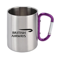 Thumbnail for British Airways Airlines Designed Stainless Steel Outdoors Mugs