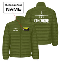 Thumbnail for Concorde & Plane Designed Padded Jackets