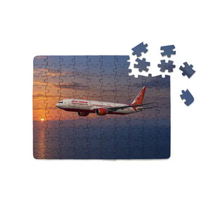 Air India Boeing 777-200LR Arabian Sea Twilight Printed Puzzles