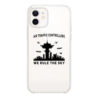 Thumbnail for Air Traffic Controllers - We Rule The Sky Designed Transparent Silicone iPhone Cases