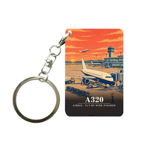 Airbus A320 Designed Key Chains