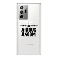 Thumbnail for Airbus A400M & Plane Transparent Silicone Samsung A Cases