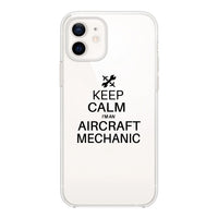 Thumbnail for Aircraft Mechanic Designed Transparent Silicone iPhone Cases