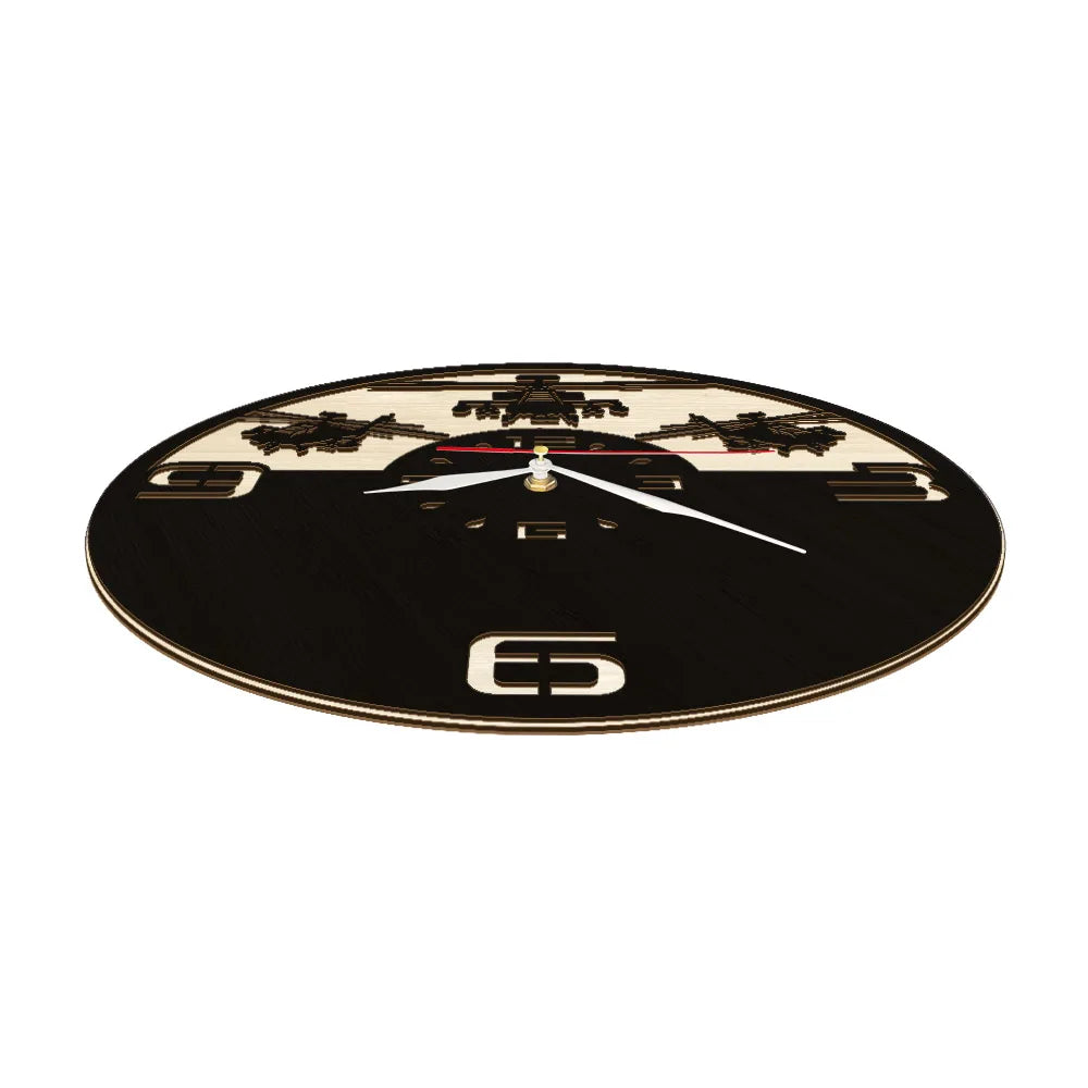 Military Fighter Designed Wall Clocks